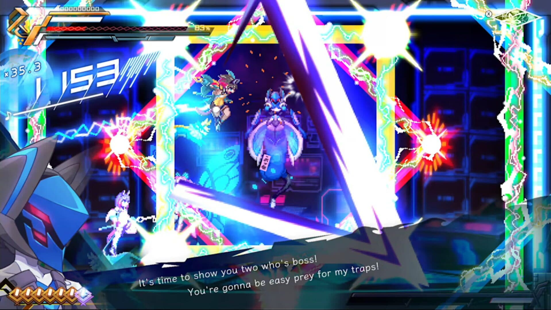 Azure Striker Gunvolt 3 screenshot 2