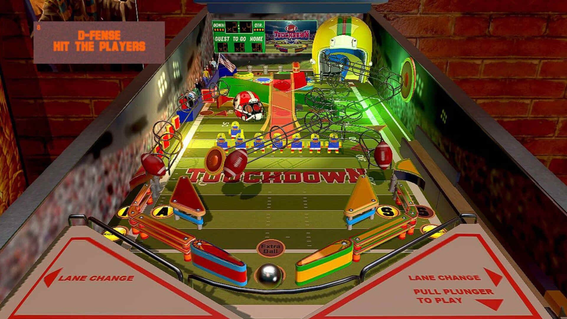 Touchdown Pinball screenshot 1