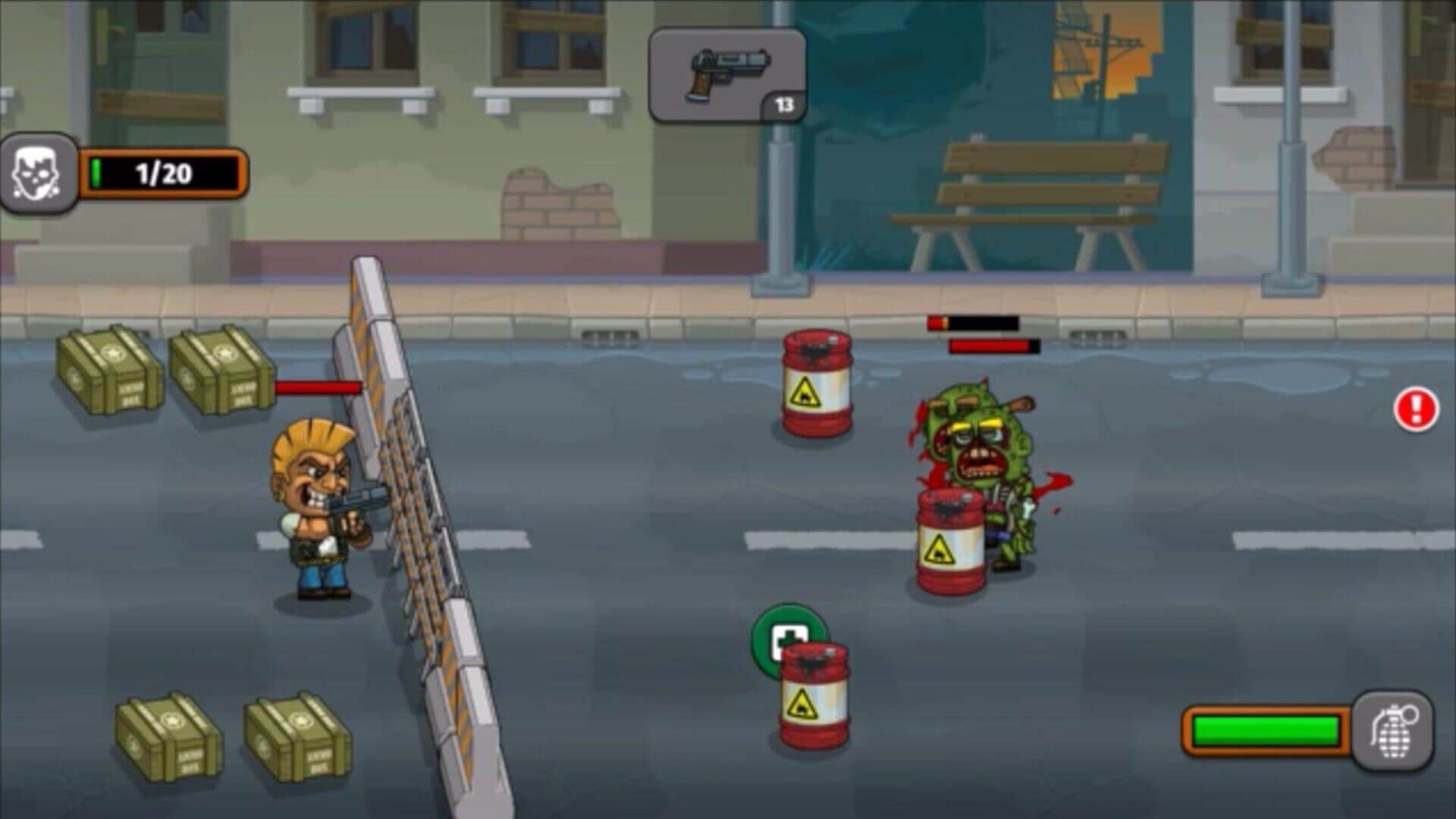 اسکرین‌شات Zombie Town! - 5