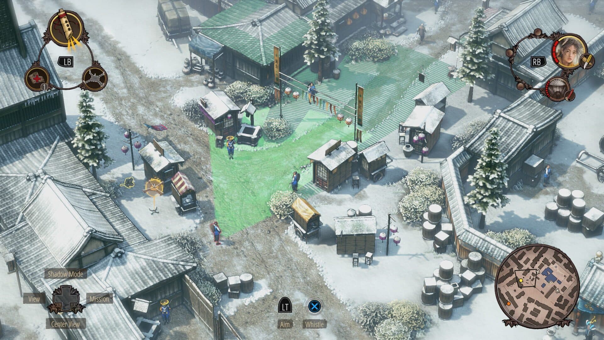 اسکرین‌شات Shadow Tactics: Blades of the Shogun - 9