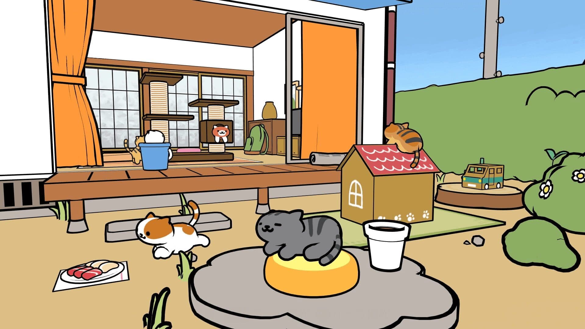 اسکرین‌شات Neko Atsume VR - 3