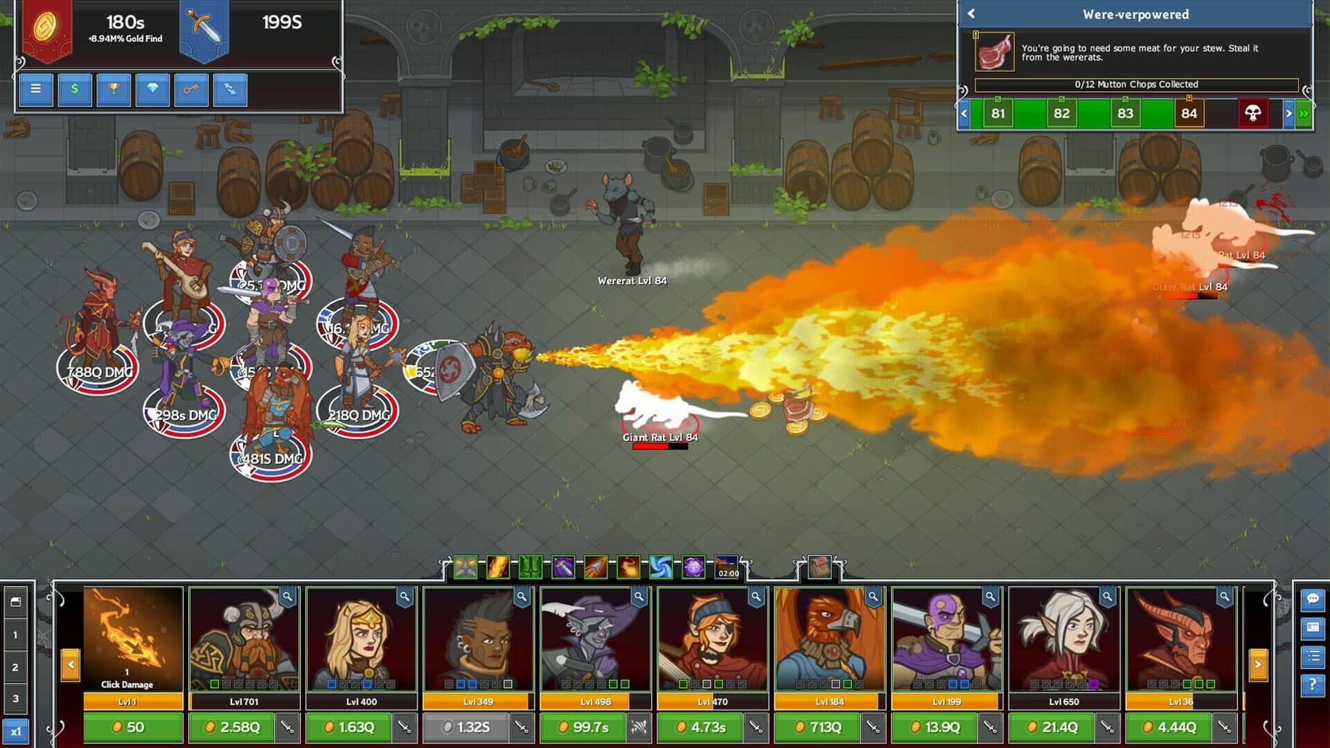 اسکرین‌شات Idle Champions of the Forgotten Realms - 4