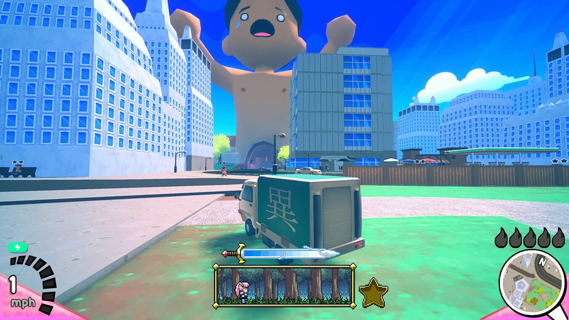 اسکرین‌شات Truck-Kun Is Supporting Me From Another World?! - 7