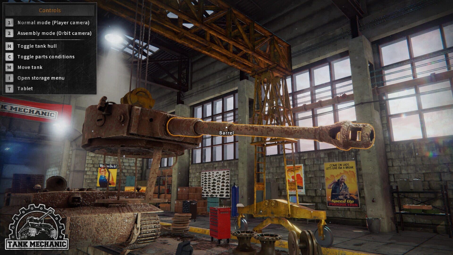 Tank Mechanic Simulator screenshot 0