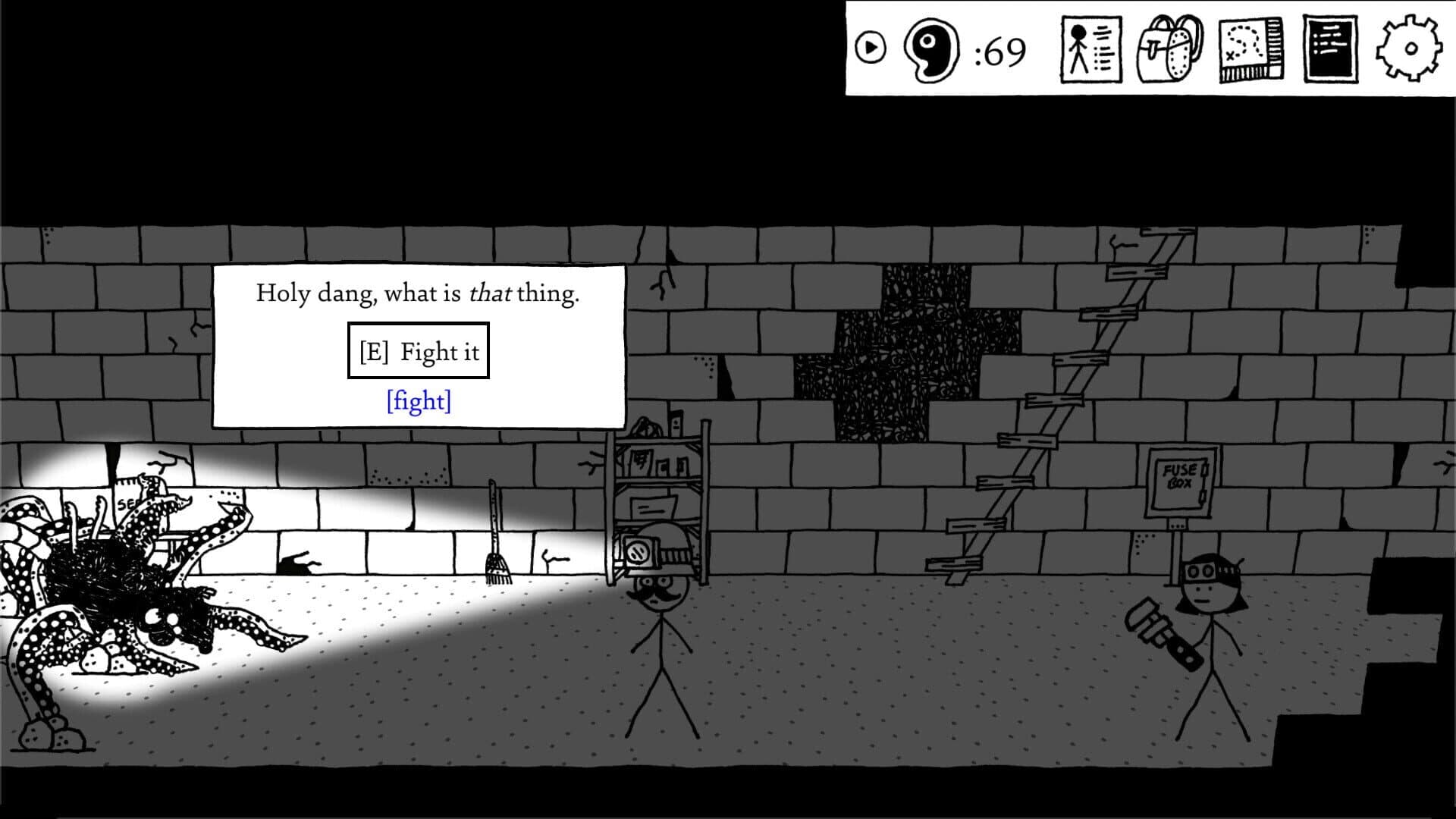 اسکرین‌شات Shadows Over Loathing - 2