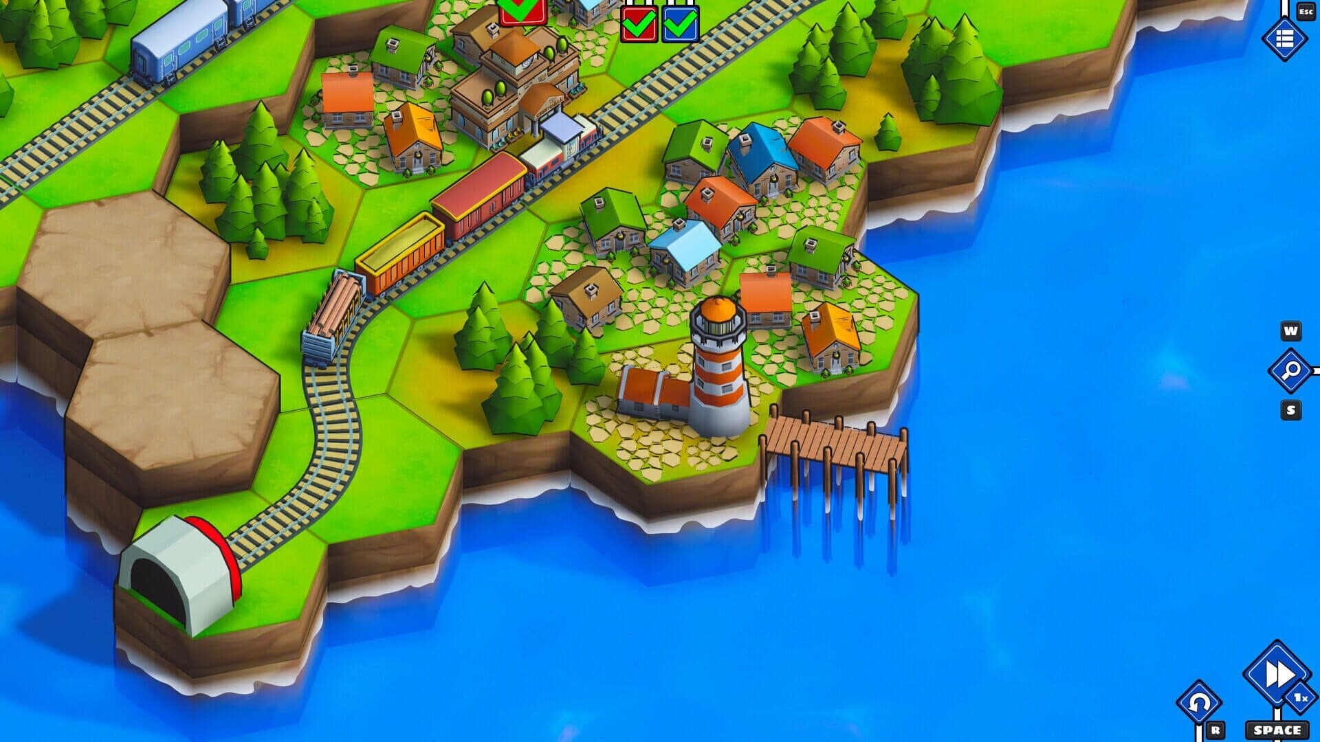 اسکرین‌شات Railway Islands 2 - 1