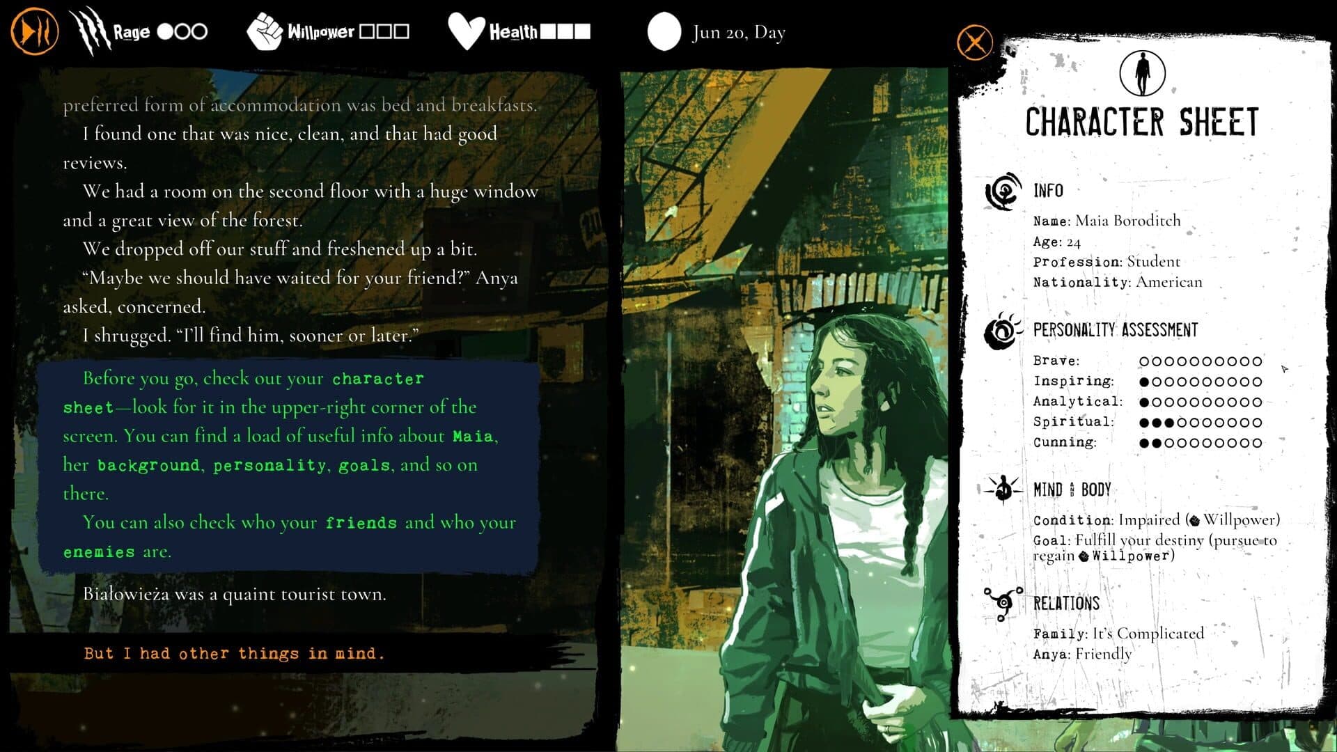 اسکرین‌شات Werewolf: The Apocalypse - Heart of the Forest - 6