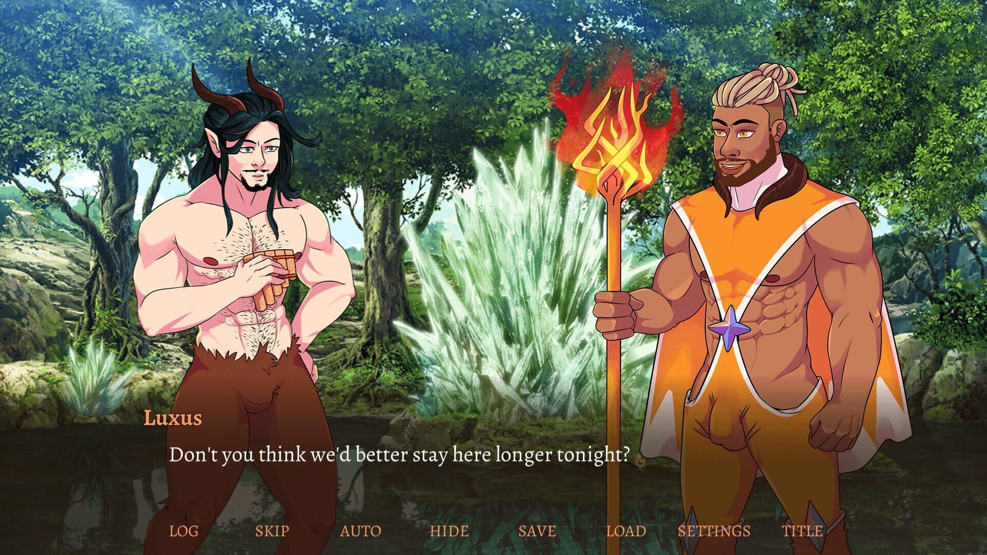 اسکرین‌شات Burning Secrets: A Bara Visual Novel - 2