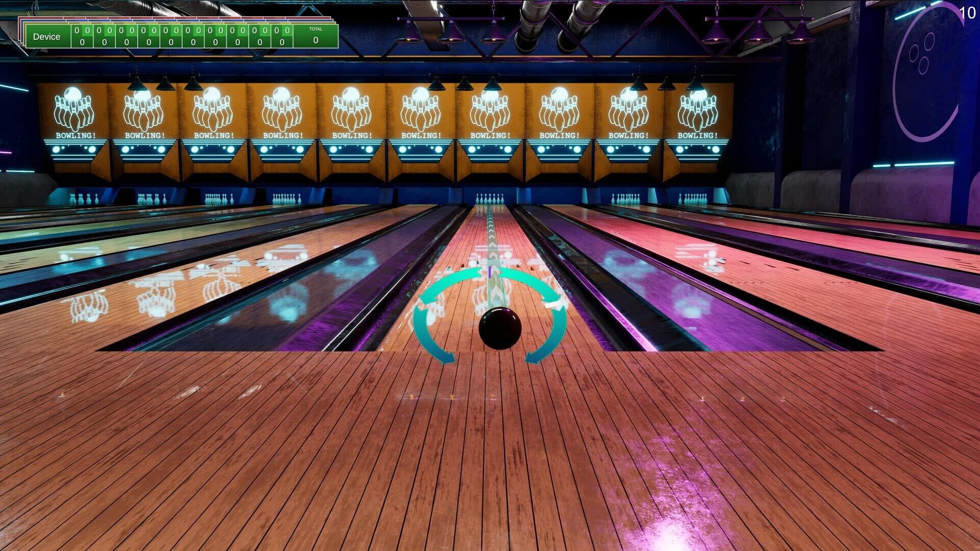 اسکرین‌شات Masters Bowling HD - 1