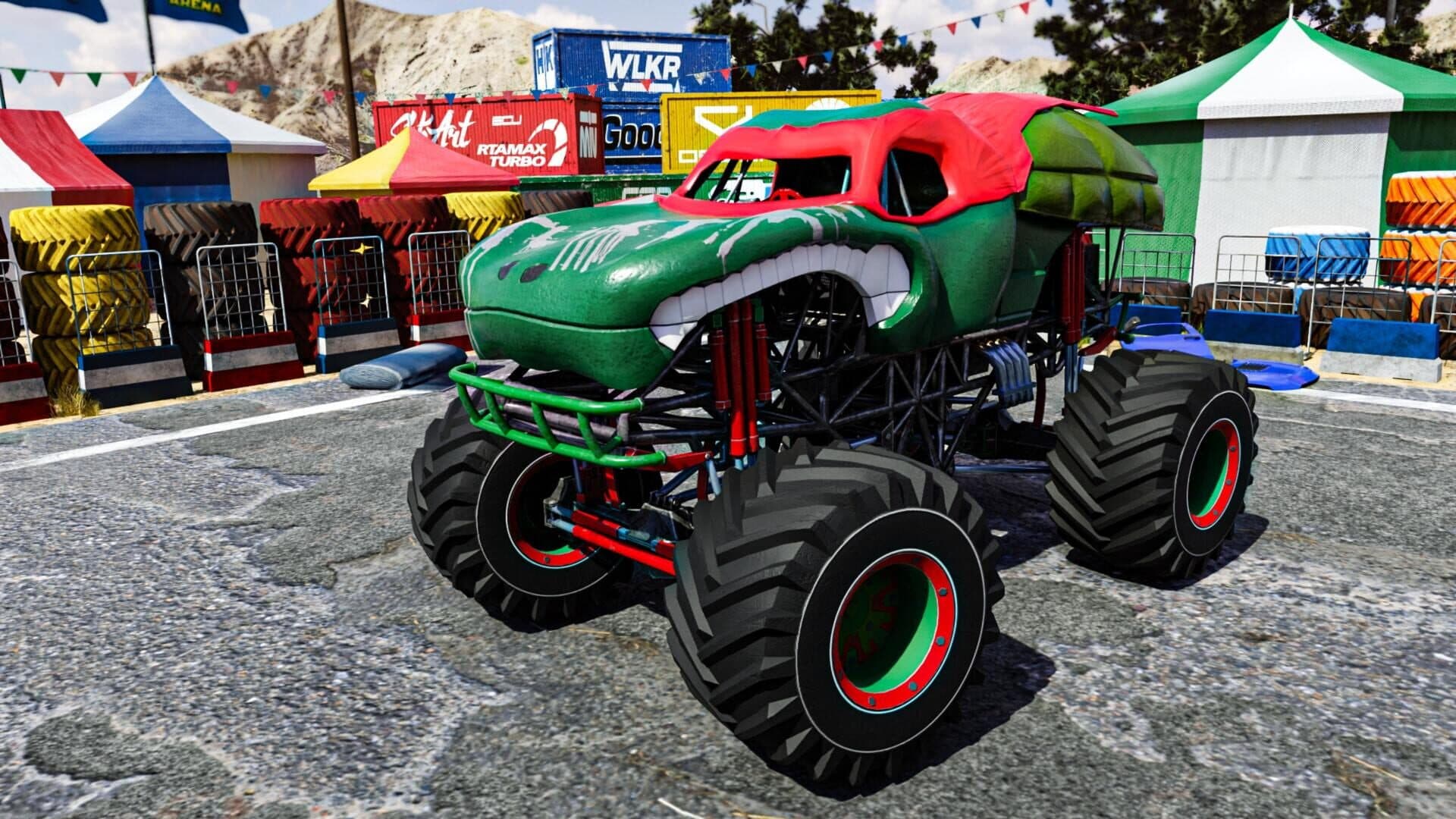 اسکرین‌شات Truckzilla: Monster Truck Mega Ramp Mania - 1