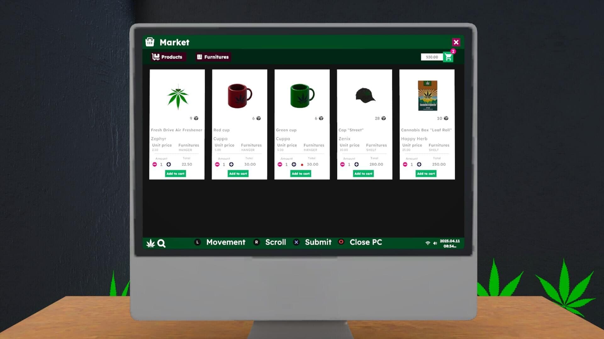 اسکرین‌شات Weed Shop Simulator - 10
