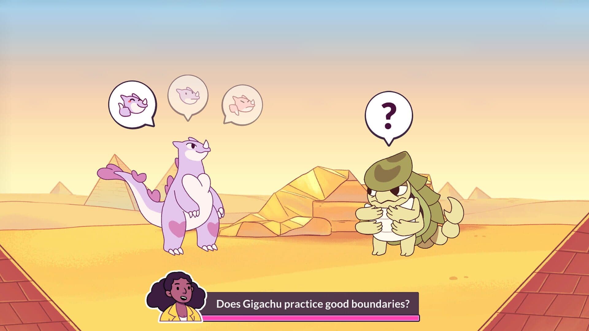 Kaichu: The Kaiju Dating Sim screenshot 6