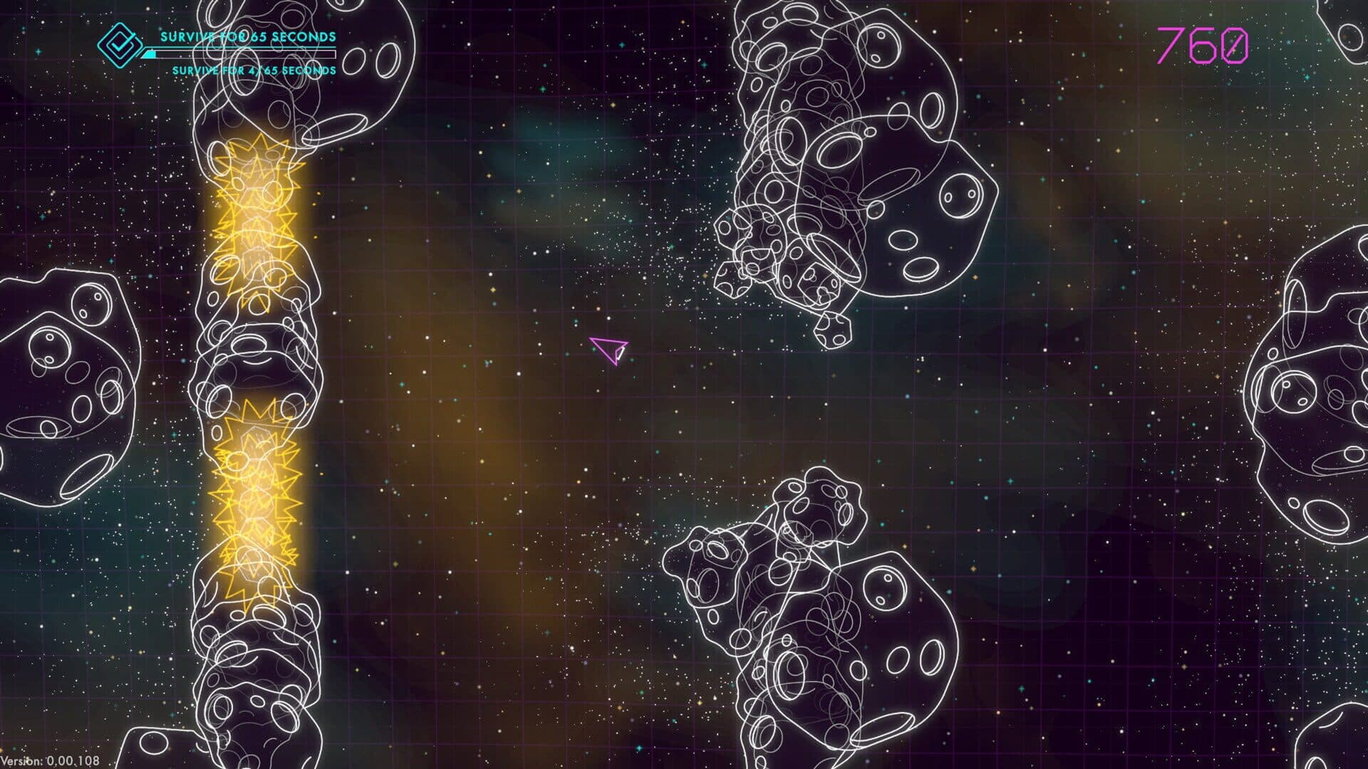 Asteroids: Recharged screenshot 1