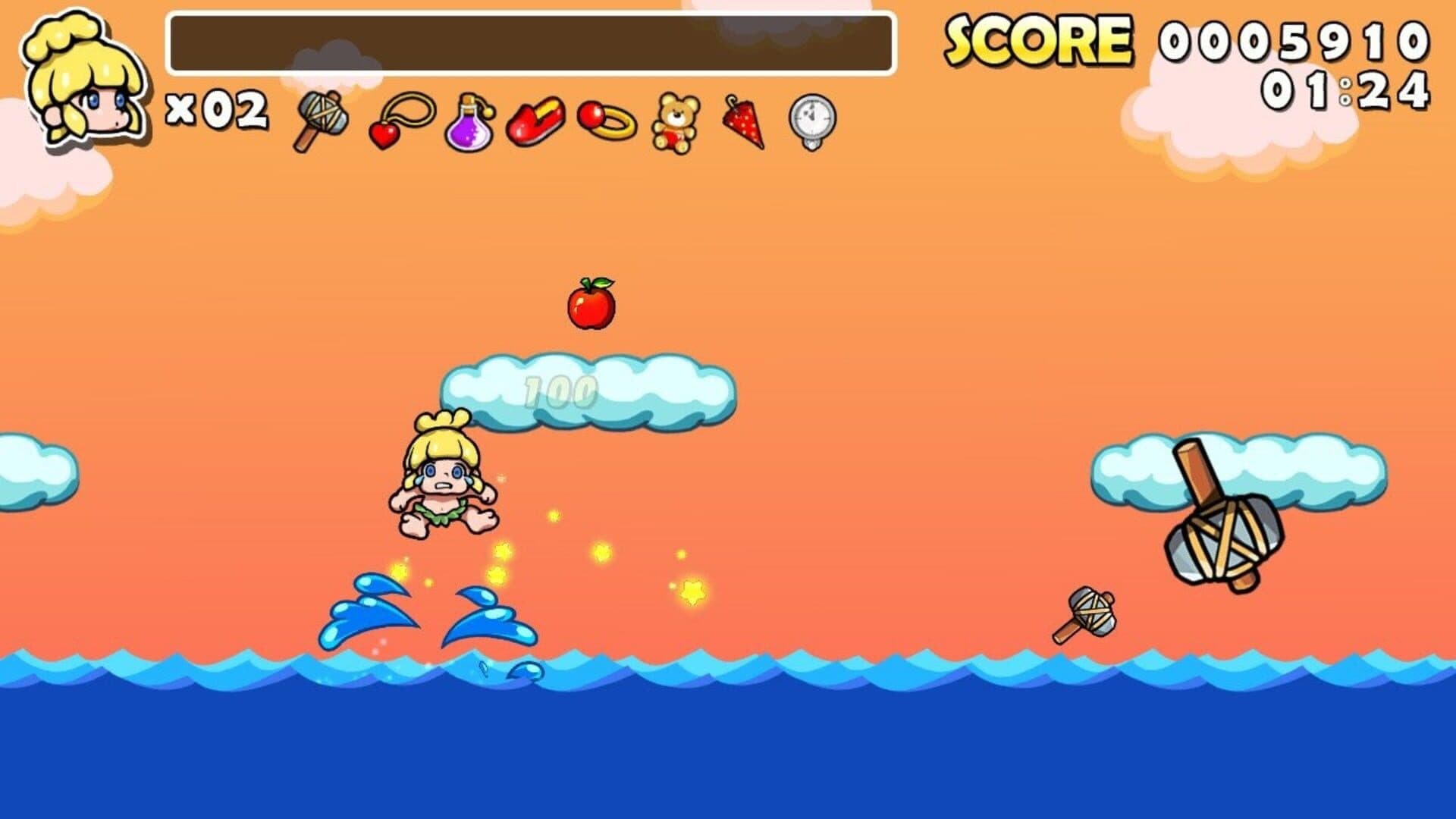 Wonder Boy Returns Remix screenshot 3