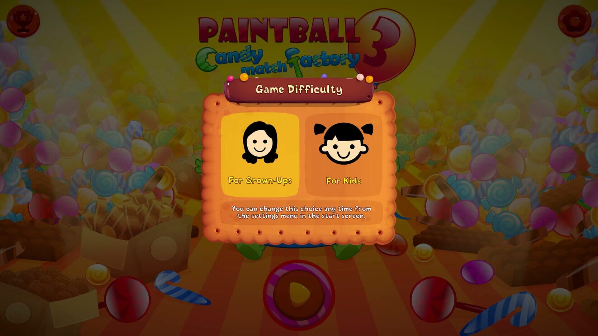 اسکرین‌شات Paintball 3: Candy Match Factory - 5