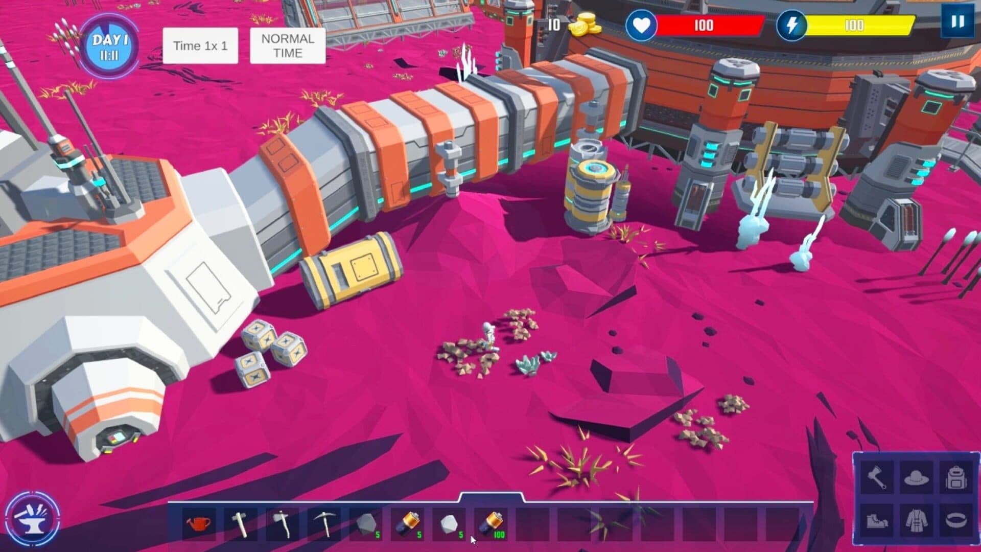 اسکرین‌شات Mars Farming 2034 - 2