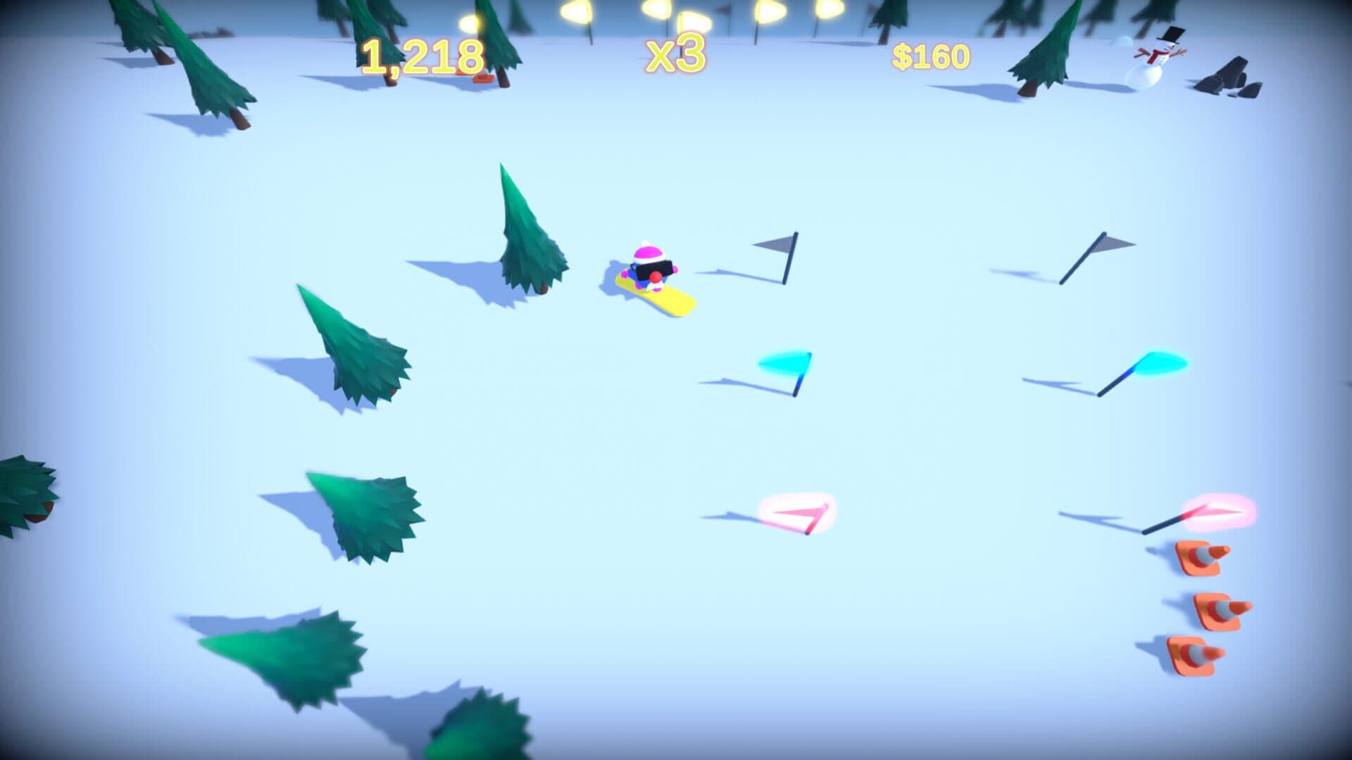 اسکرین‌شات Horatio Goes Snowboarding - 3