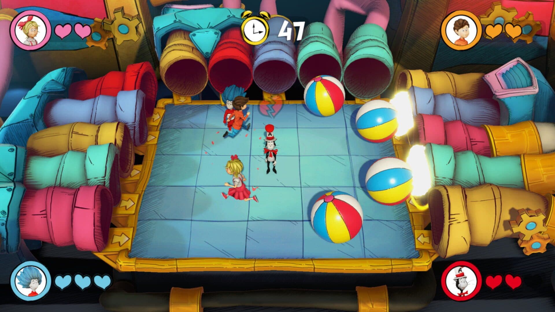 اسکرین‌شات The Cat in the Hat: Rainy Day Mayhem - 4