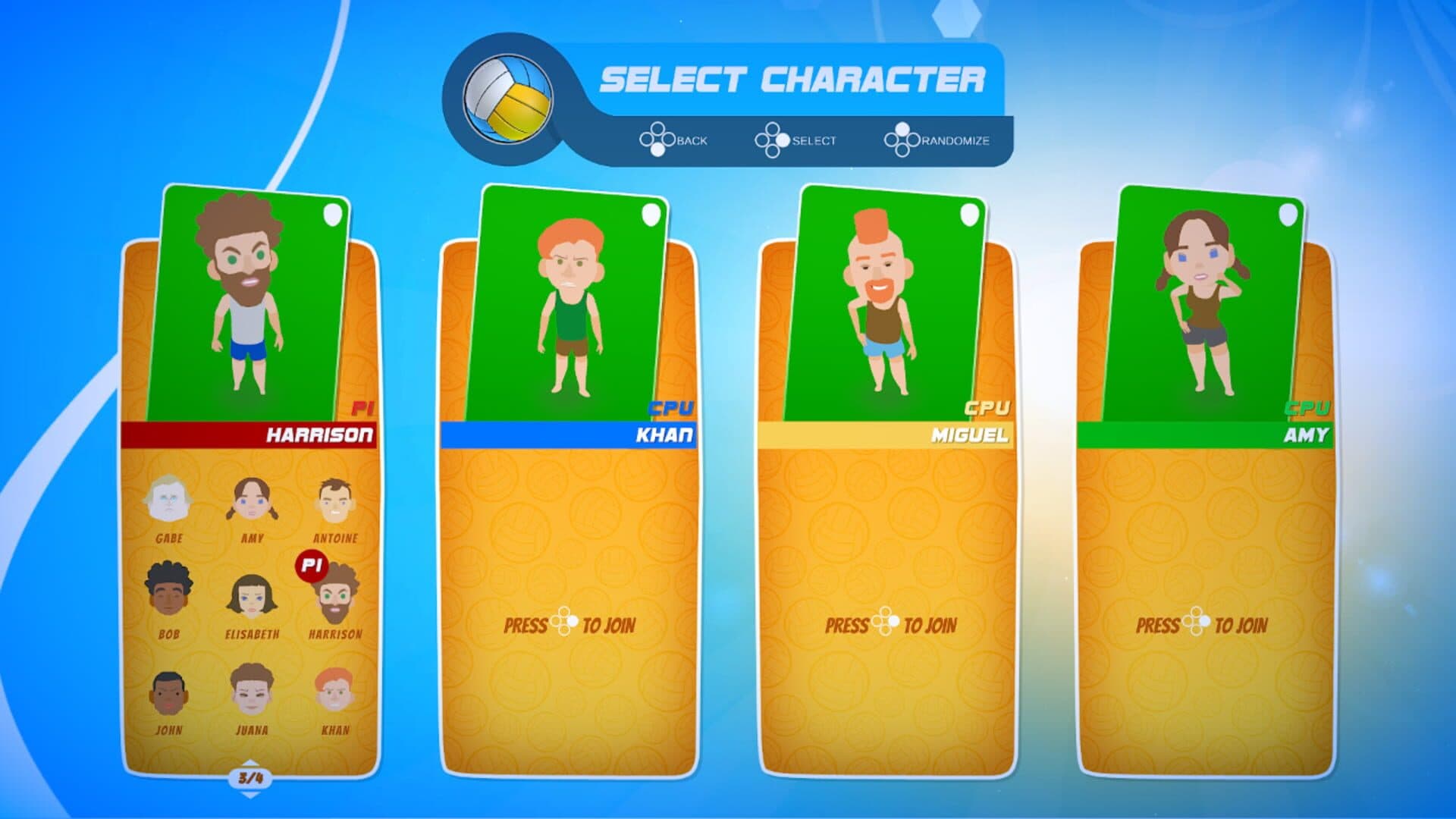 Super Volley Blast screenshot 2