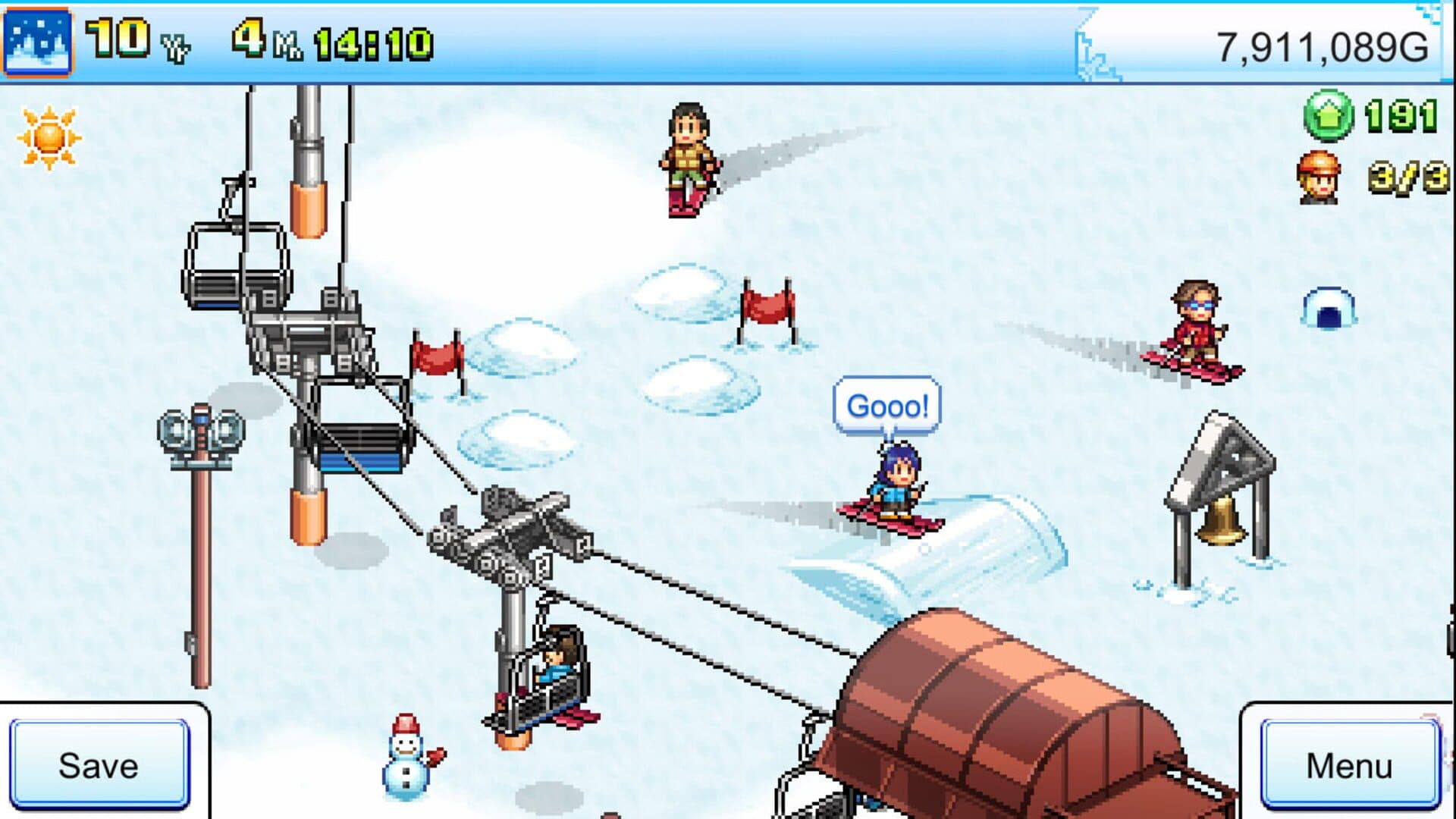 اسکرین‌شات Shiny Ski Resort - 2