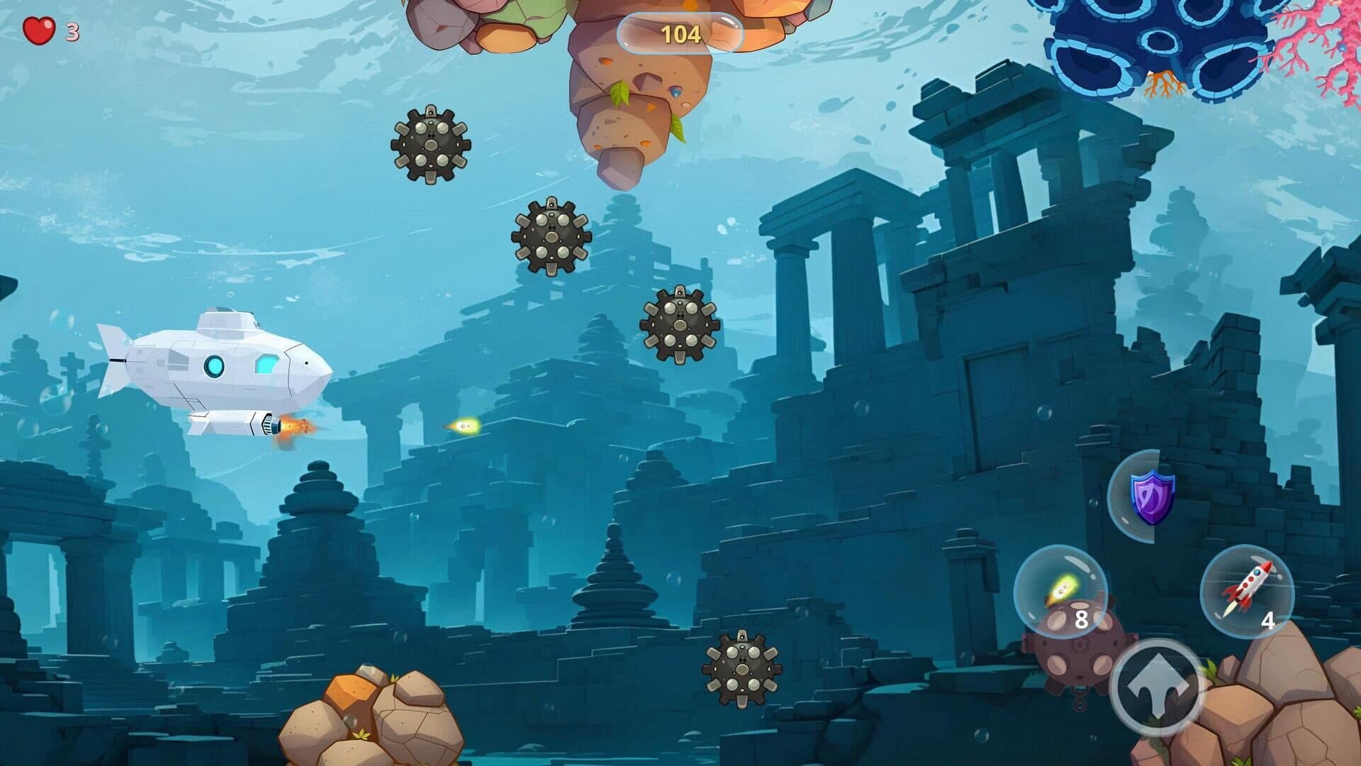 اسکرین‌شات Underwater Submarine Rush - 4
