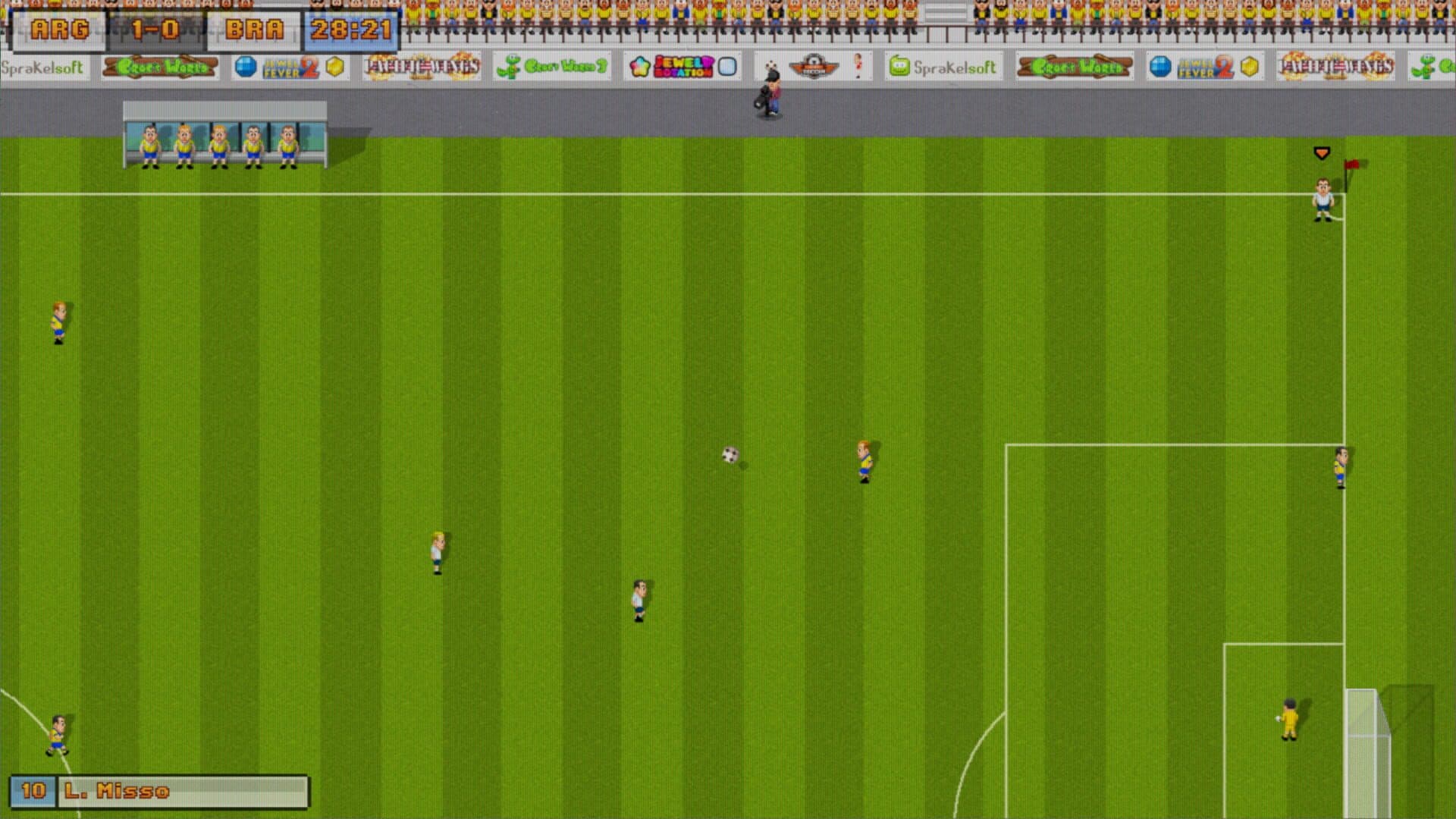 اسکرین‌شات 16-Bit Soccer - 5