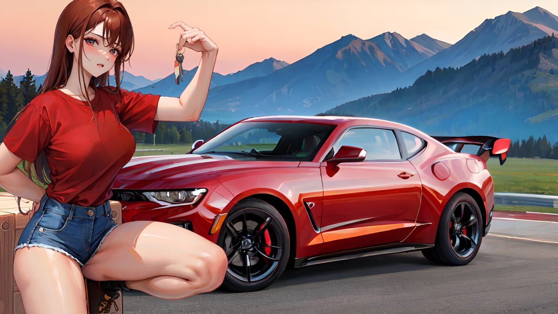 اسکرین‌شات Beautiful Sakura: Racing Club - 4