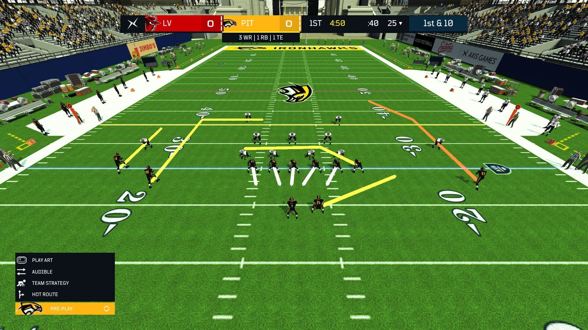 اسکرین‌شات Axis Football 2019 - 1