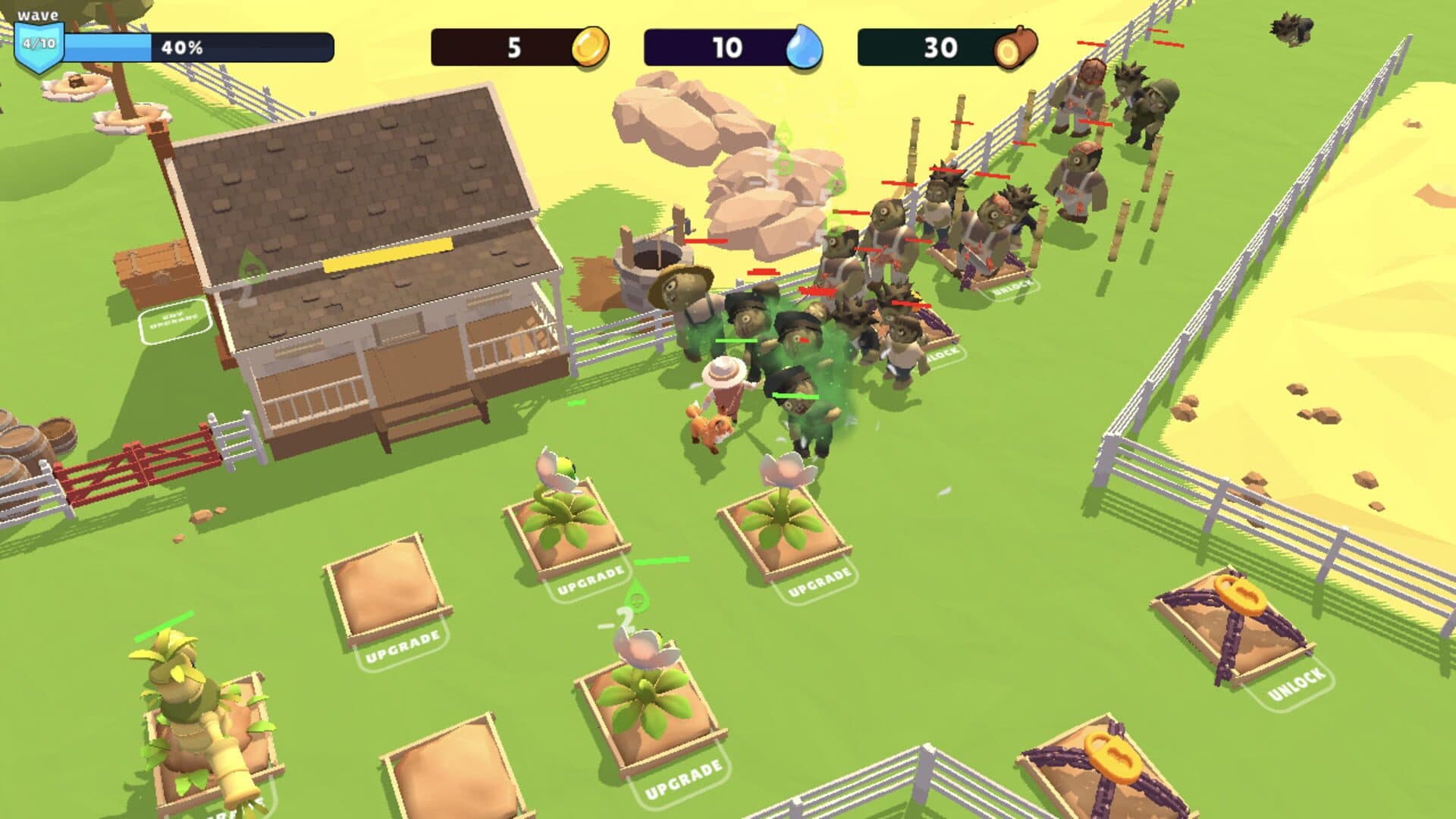 اسکرین‌شات Zombie Garden vs. Plants Defence - 2