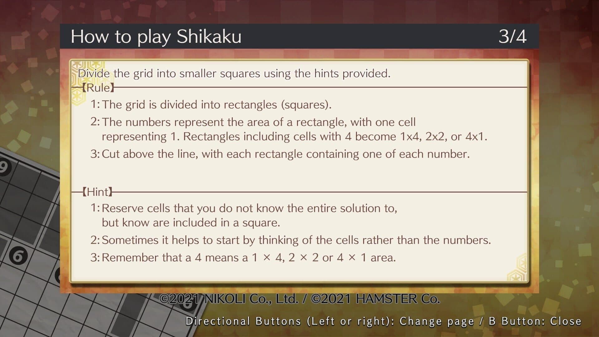 اسکرین‌شات Puzzle by Nikoli W Shikaku - 2