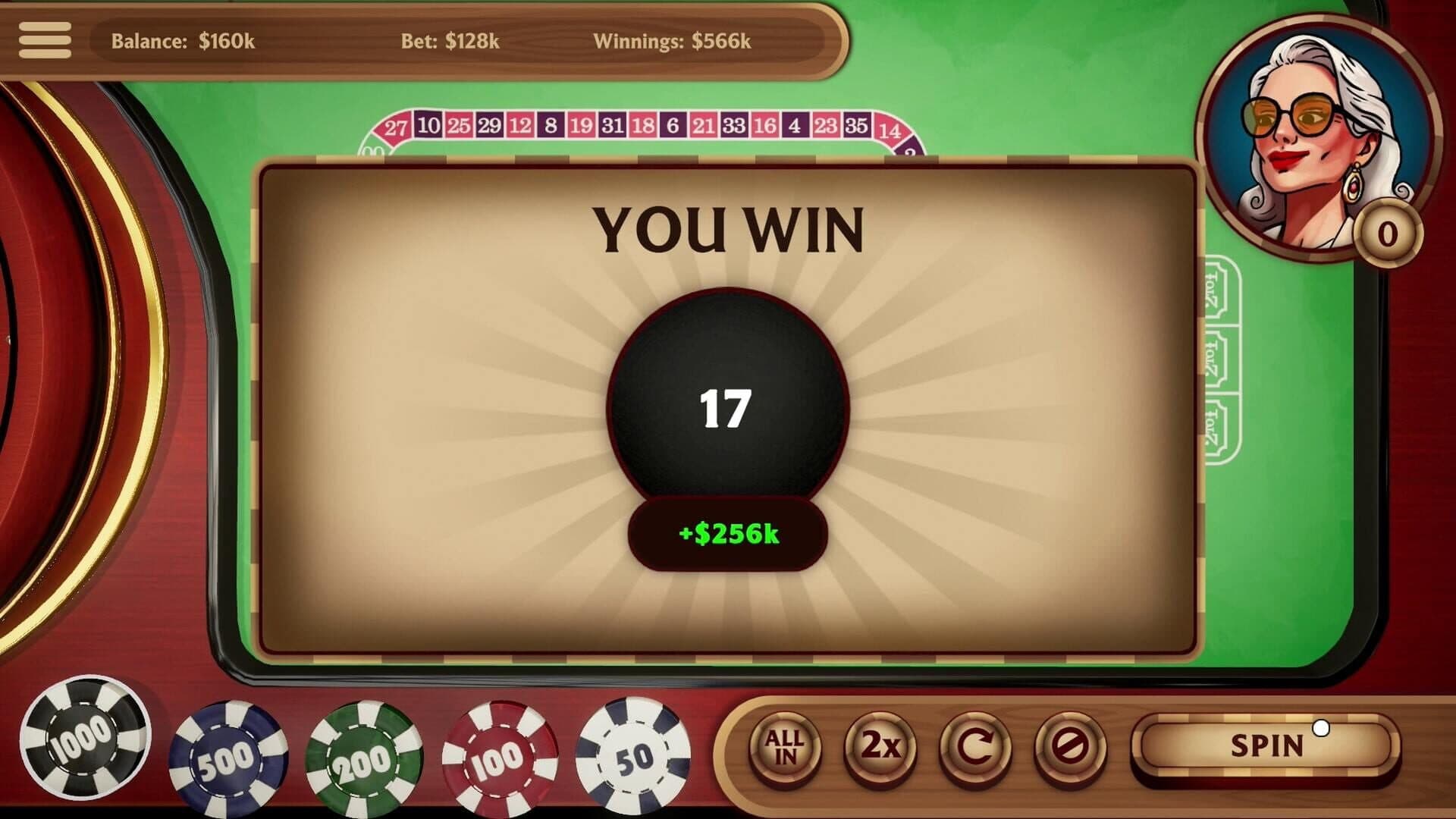 Hot Stakes Casino: American Roulette screenshot 3