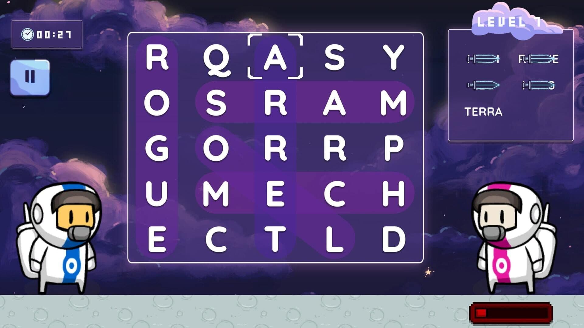 اسکرین‌شات Word Quest Space - 1