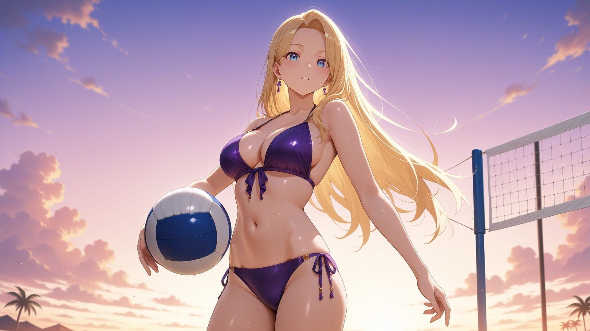 اسکرین‌شات Beautiful Sakura: Volleyball Club 2 - 2