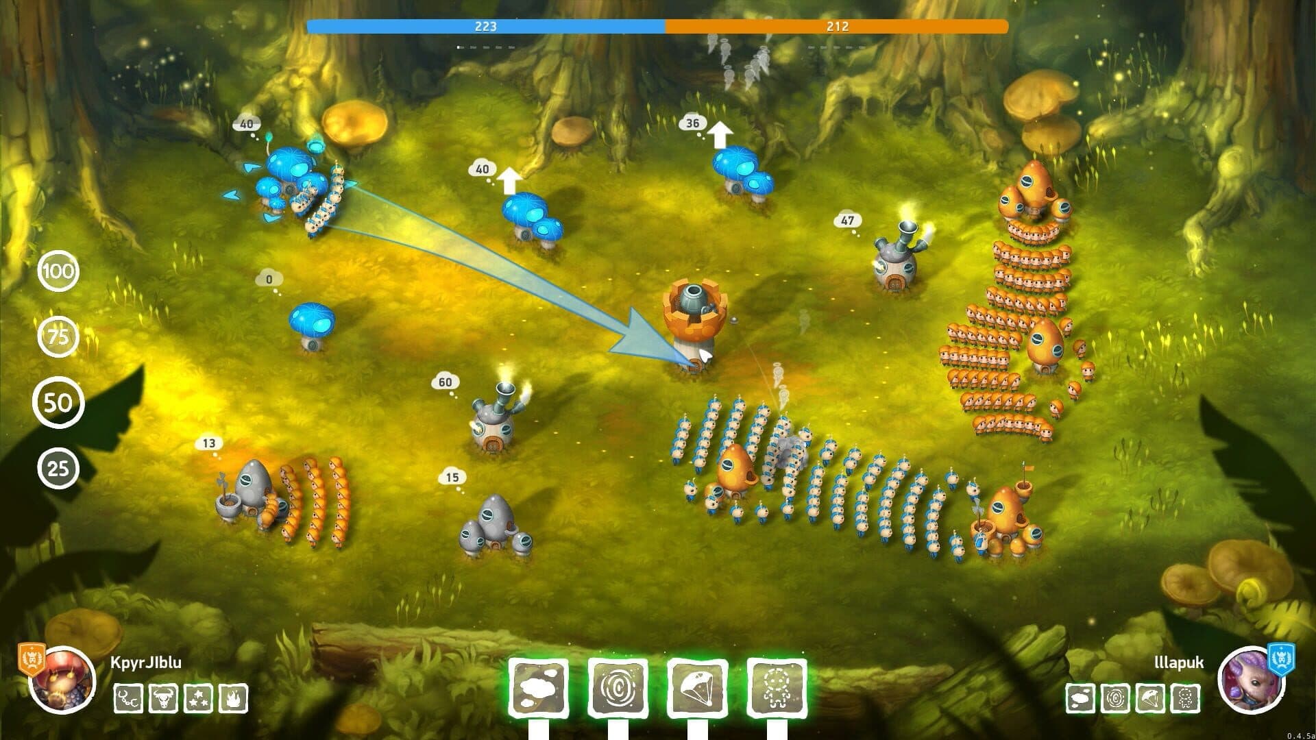 اسکرین‌شات Mushroom Wars 2 - 1