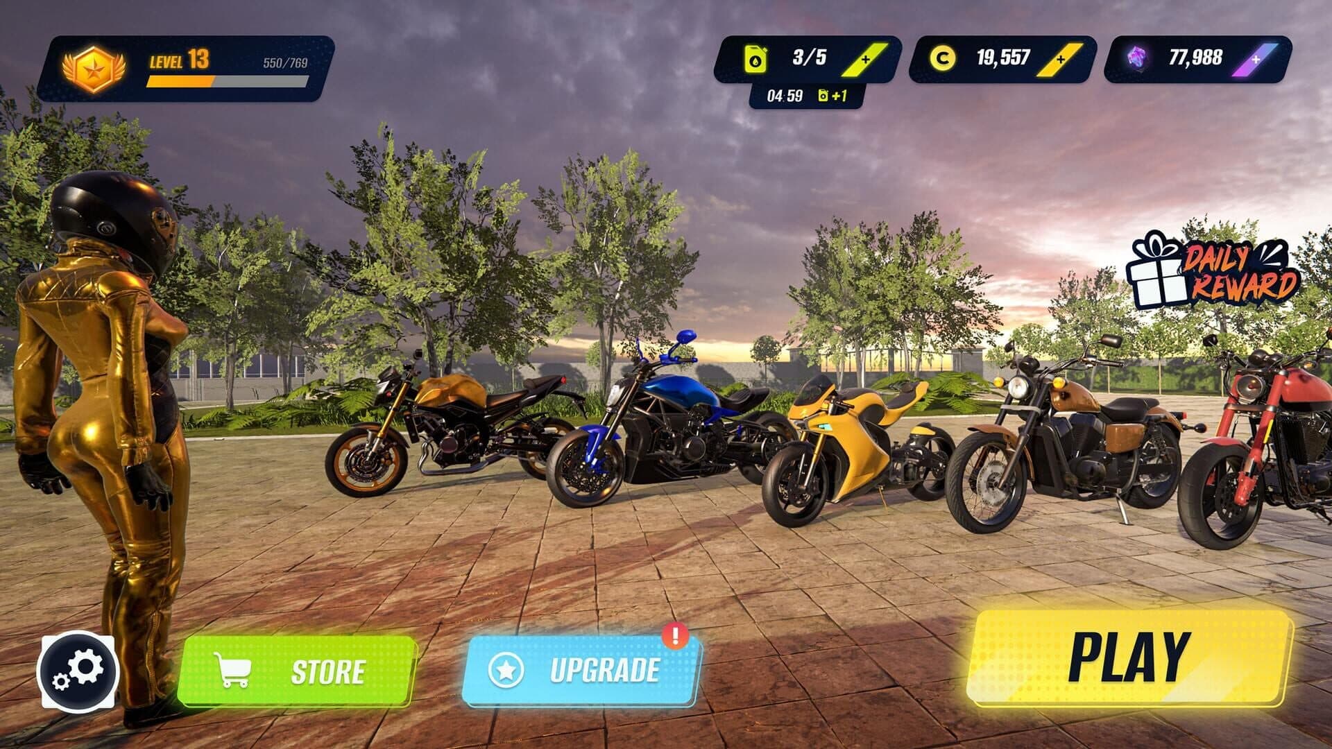 اسکرین‌شات Moto Highway: Racing Speed Rush - 6