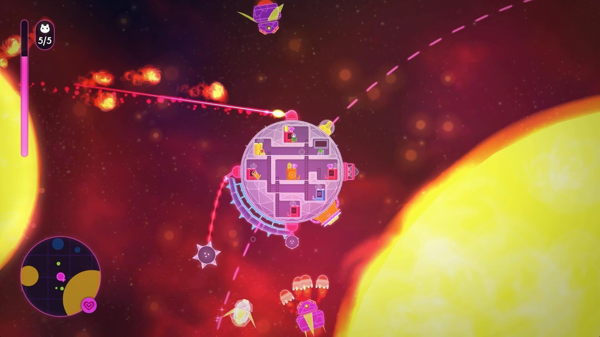 اسکرین‌شات Lovers in a Dangerous Spacetime - 5