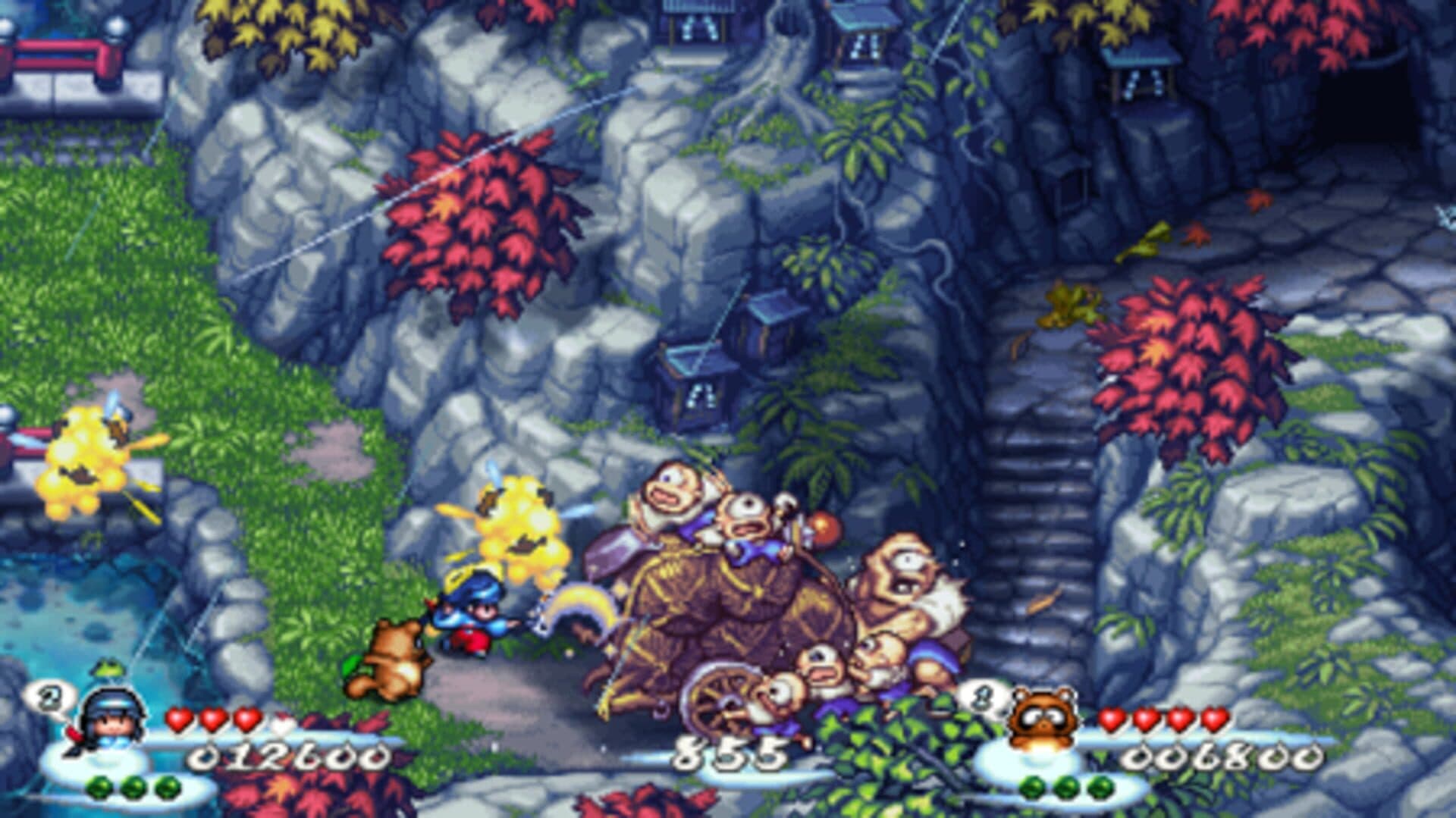 Pocky & Rocky Reshrined screenshot 0