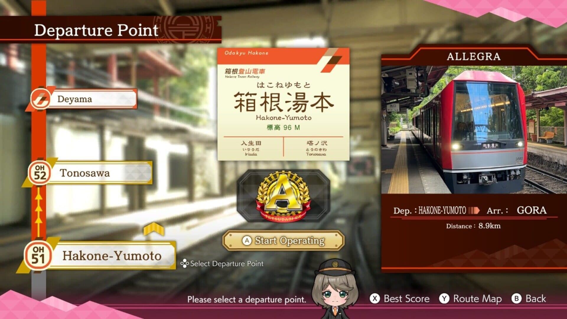 Japanese Rail Sim: Hakone Town of Natural Beauty and Hot Springs screenshot 2