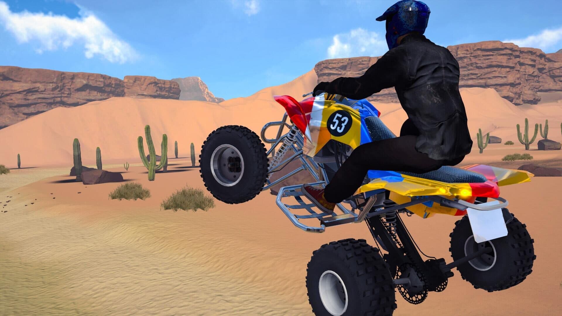 اسکرین‌شات ATV Monster Racing Simulator Rally Cross - 4