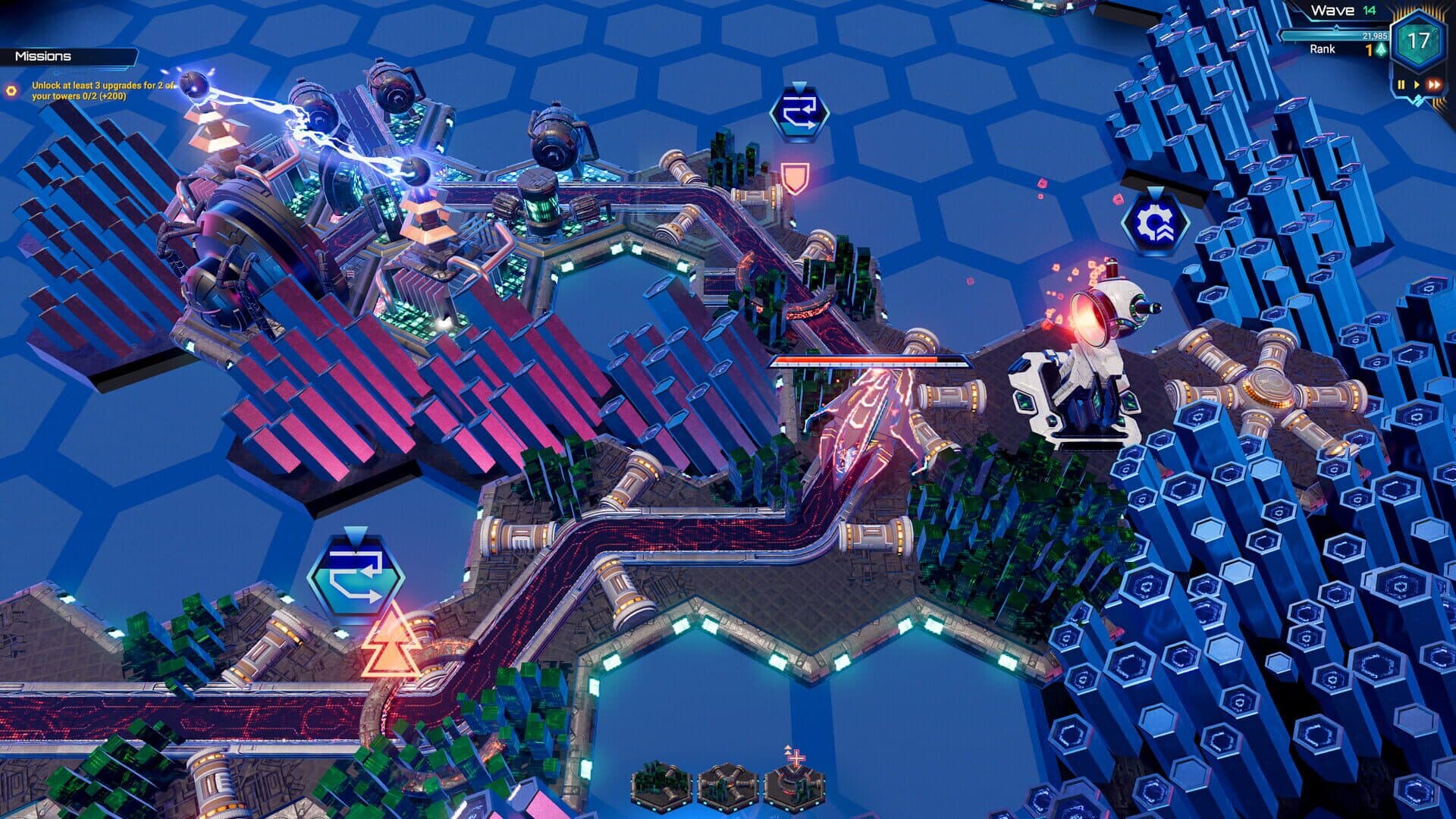 اسکرین‌شات HexaScape: Cyber Defense - 3