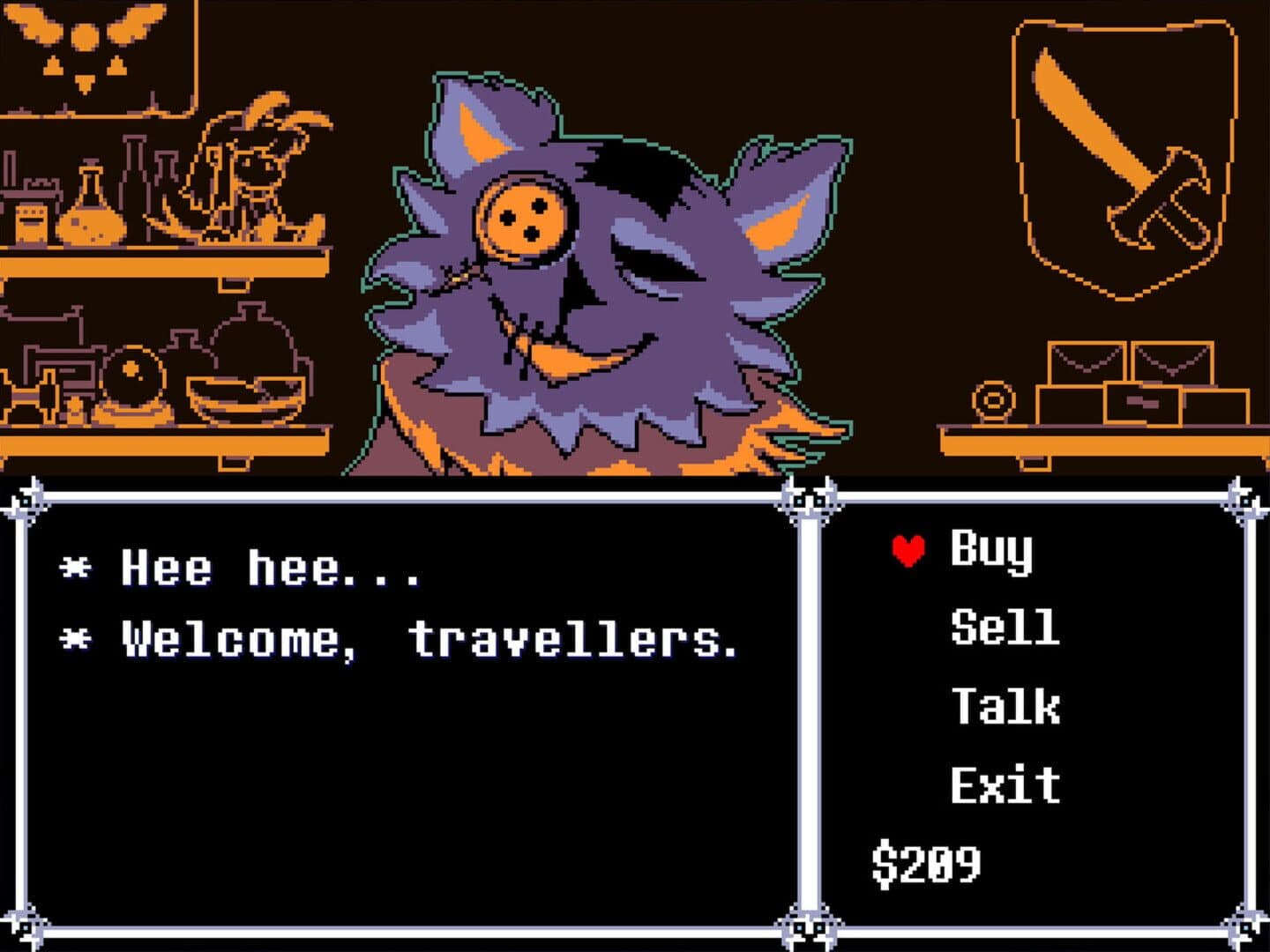 اسکرین‌شات Deltarune - 1