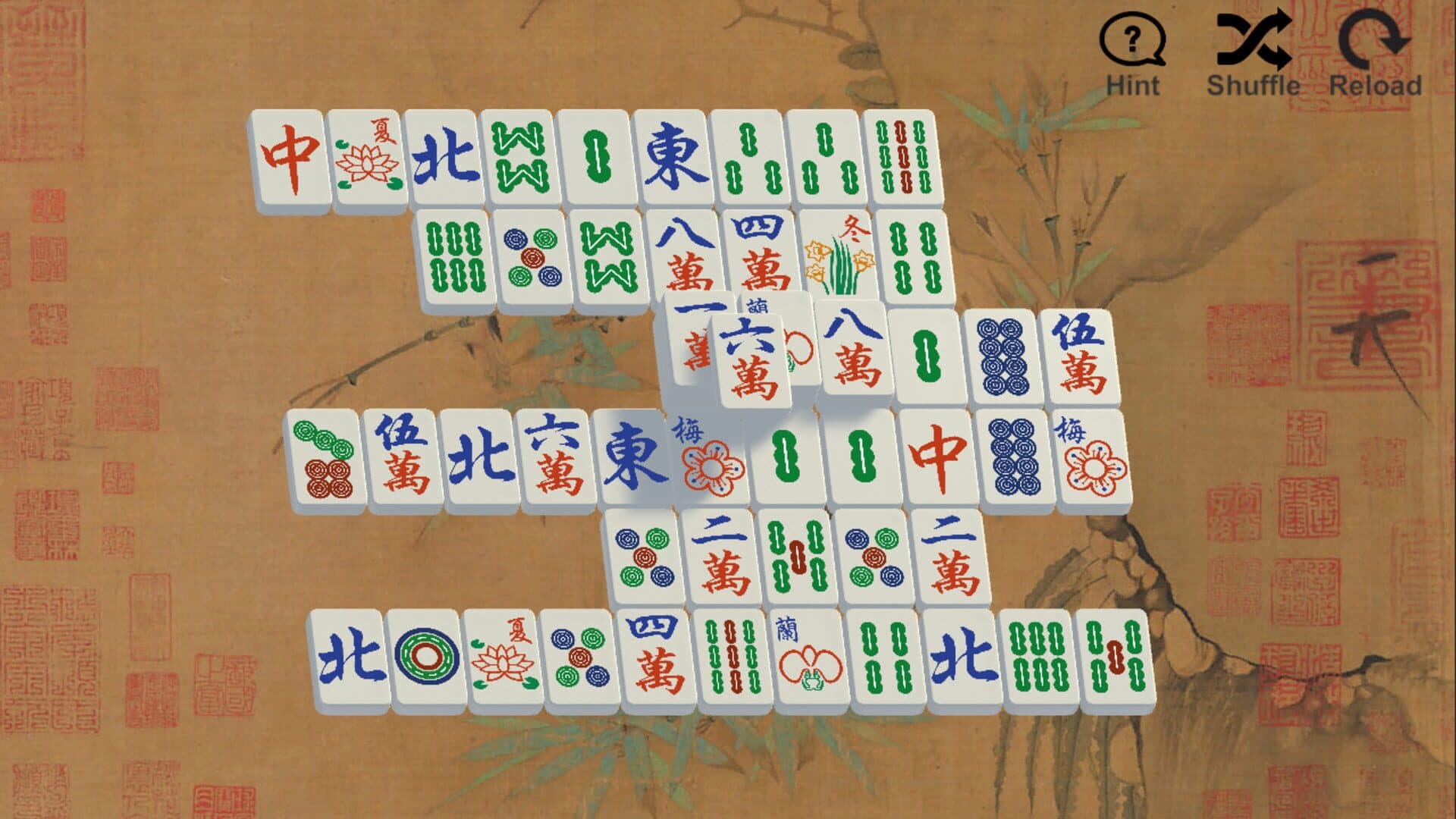 اسکرین‌شات Ancient Mahjong - 1
