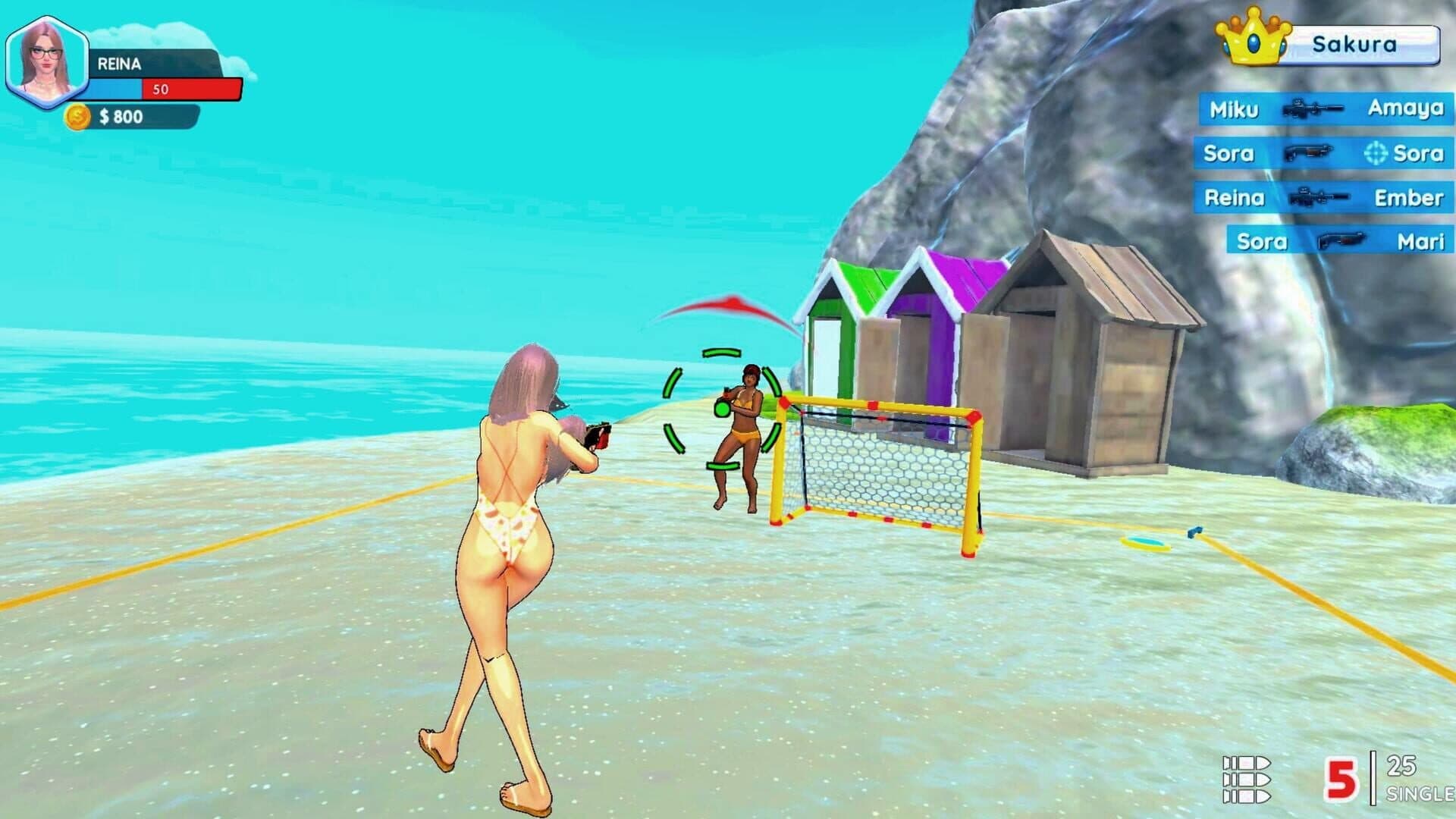اسکرین‌شات Bikini Beach: Anime Girls Assault - 1
