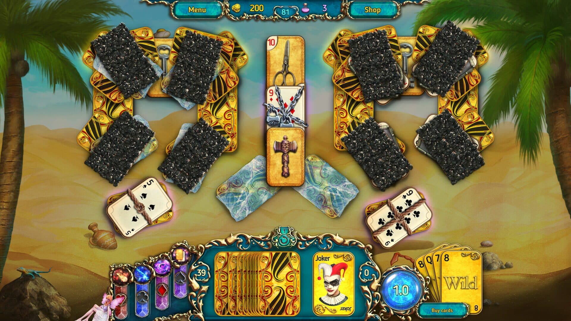 اسکرین‌شات Dreamland Solitaire: Dark Prophecy - 3