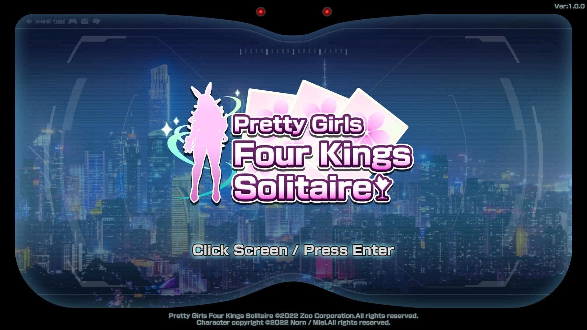 Pretty Girls Four Kings Solitaire screenshot 7