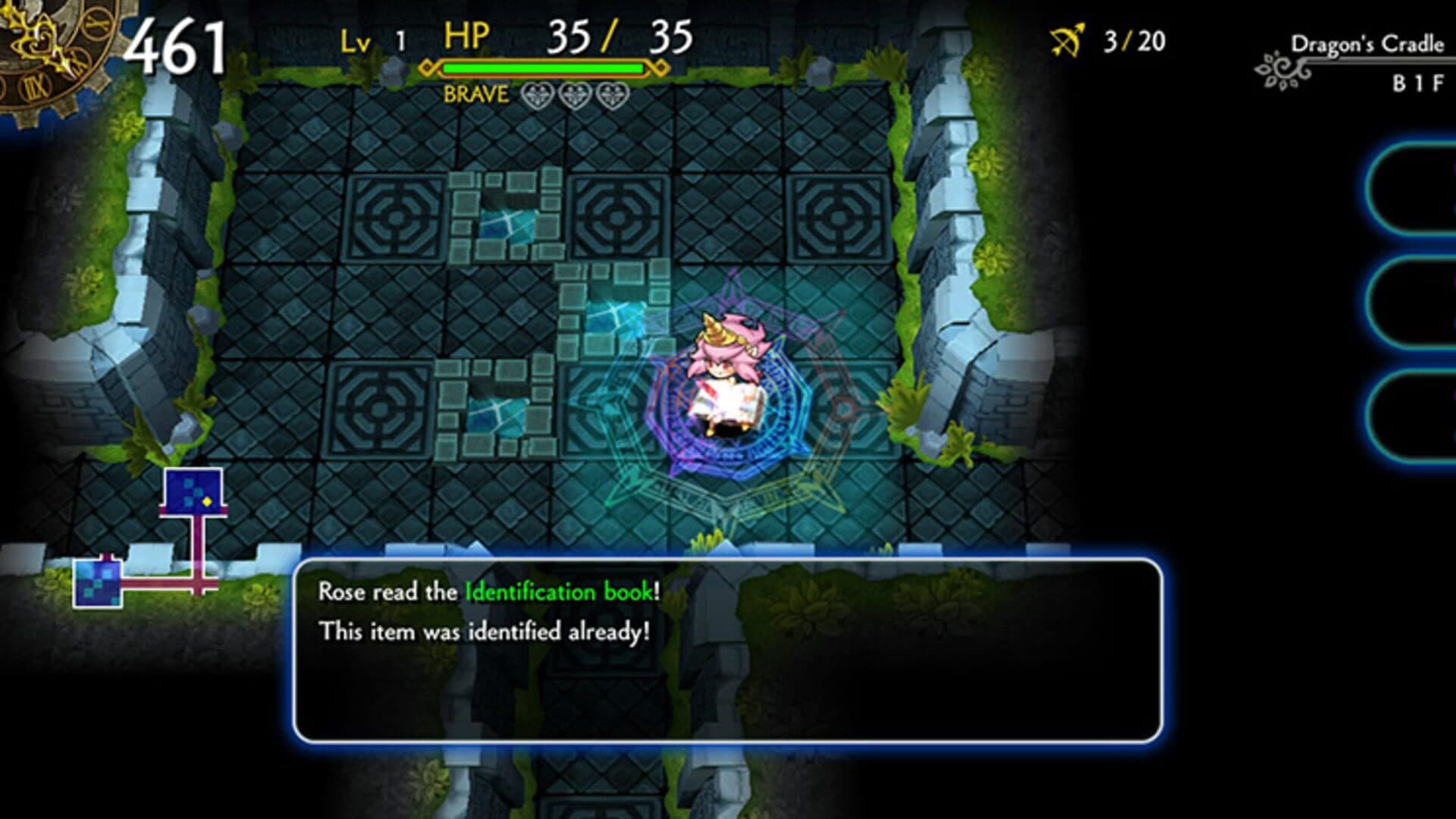 اسکرین‌شات Dragon Fang Z: The Rose & Dungeon of Time - 1