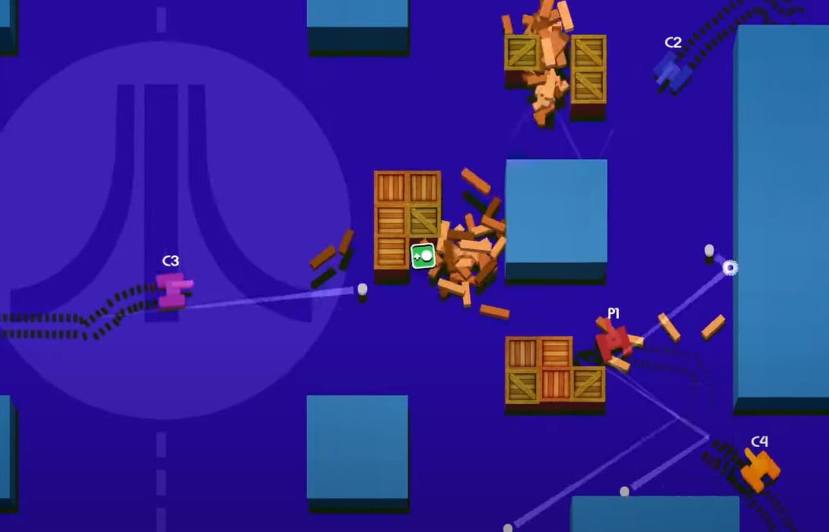 Quadratank screenshot 2