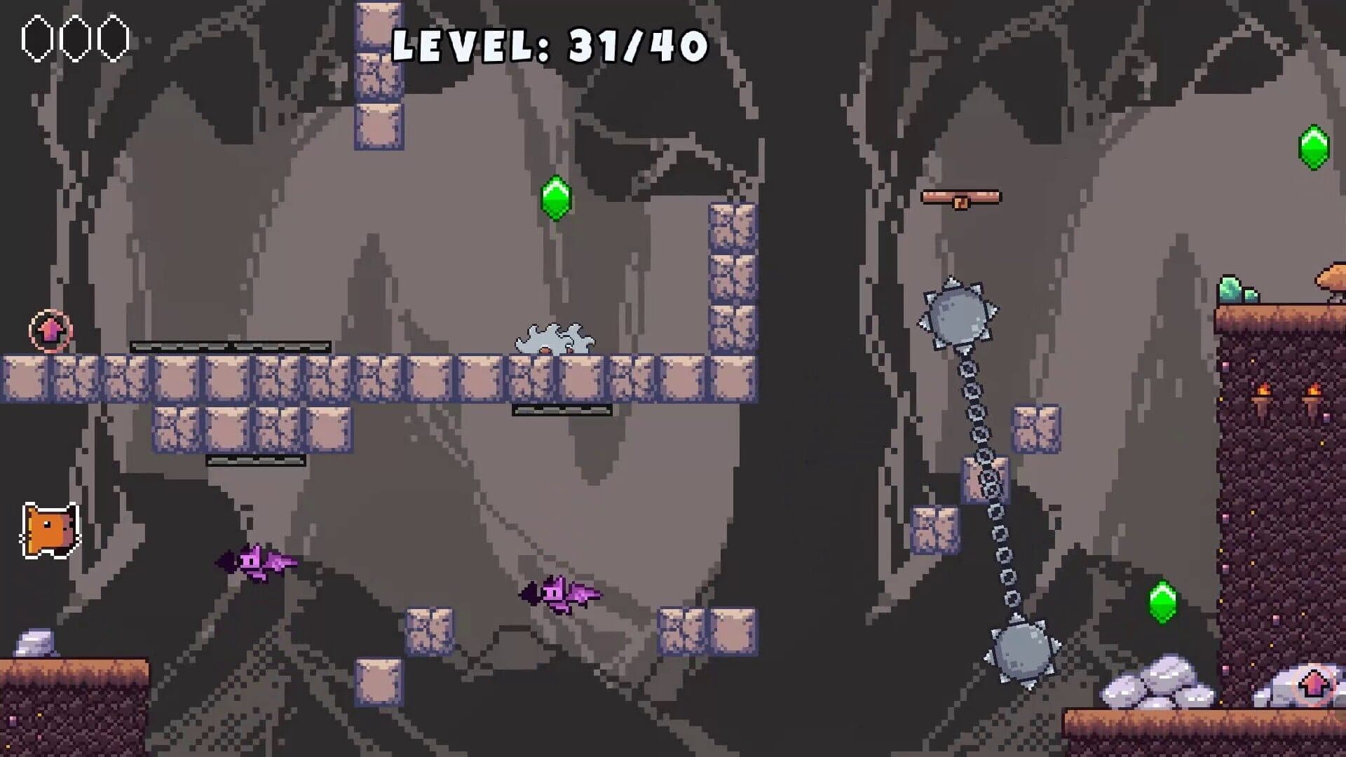 Meow and the Diamond Jump screenshot 5