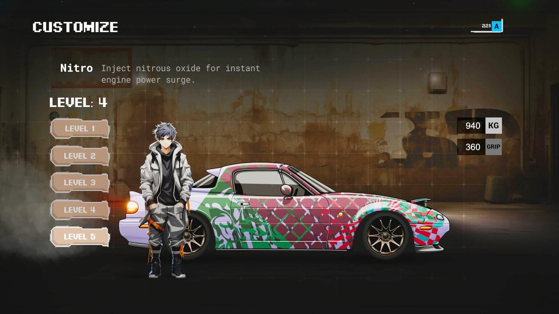 اسکرین‌شات JDM Pixel Street Car Racing - 1