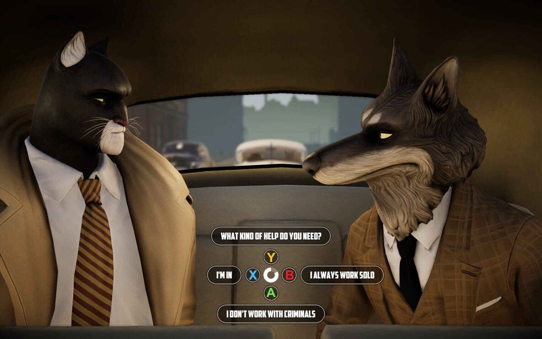 Blacksad: Under the Skin screenshot 1